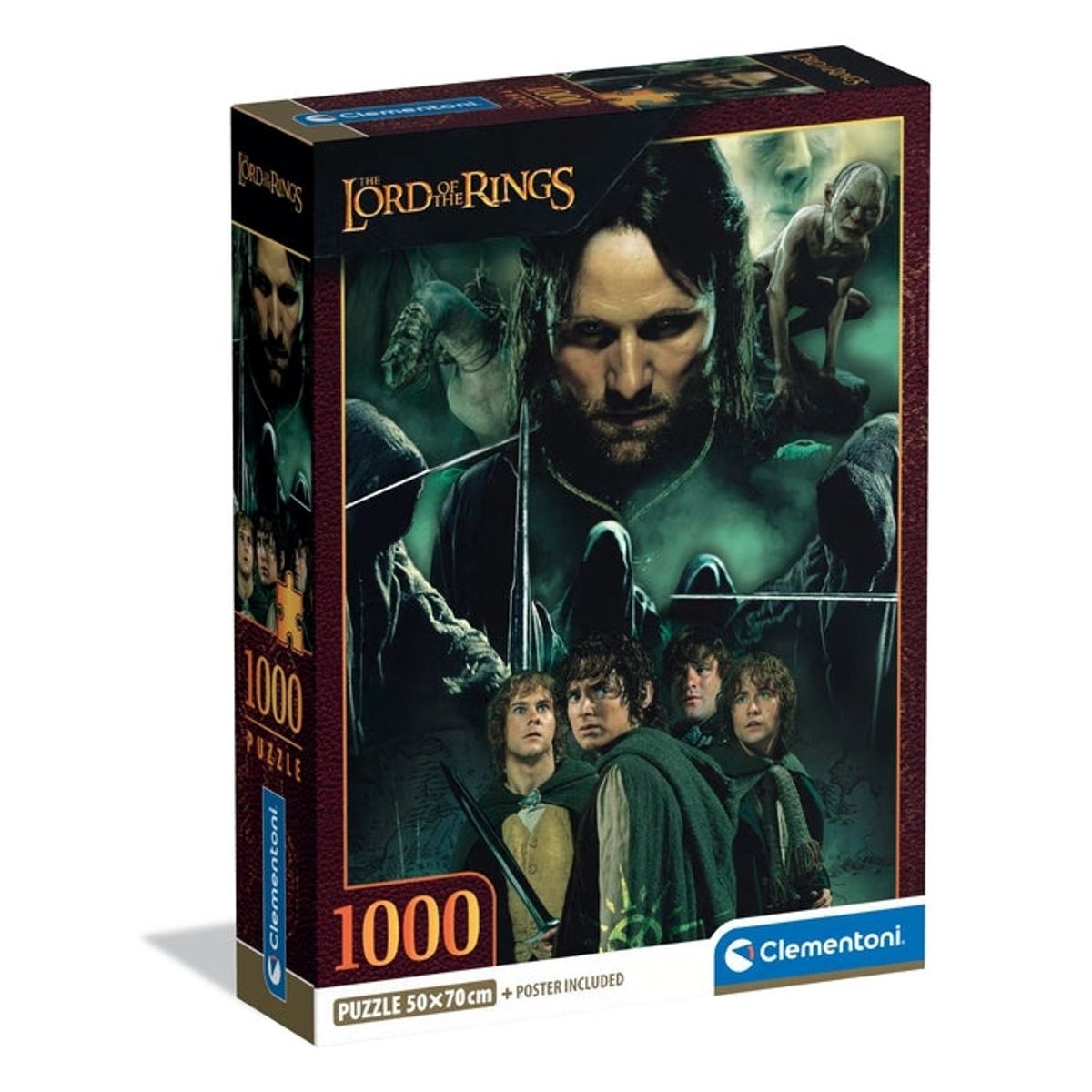 CLEMENTONI - CLEMENTONI 39963 PUZZLE 1000 PIEZAS THE LORD OF THE RINGS