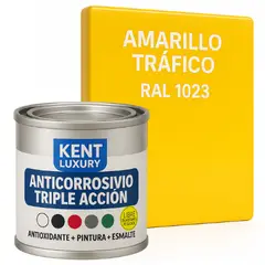 KENT - ANTICORROSIVO TRIPLE ACCIÓN 1-16 Galón AMARILLO TRAFICO