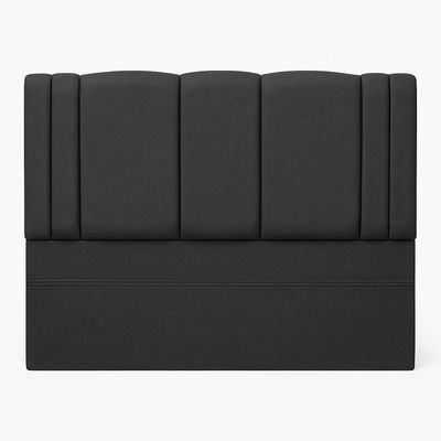 Imagen 2 del producto RESPALDO DE CAMA 2 PLAZAS GRIS OSCURO MILANO