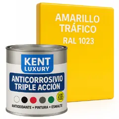KENT - ANTICORROSIVO TRIPLE ACCIÓN 1-4 Galón AMARILLO TRAFICO