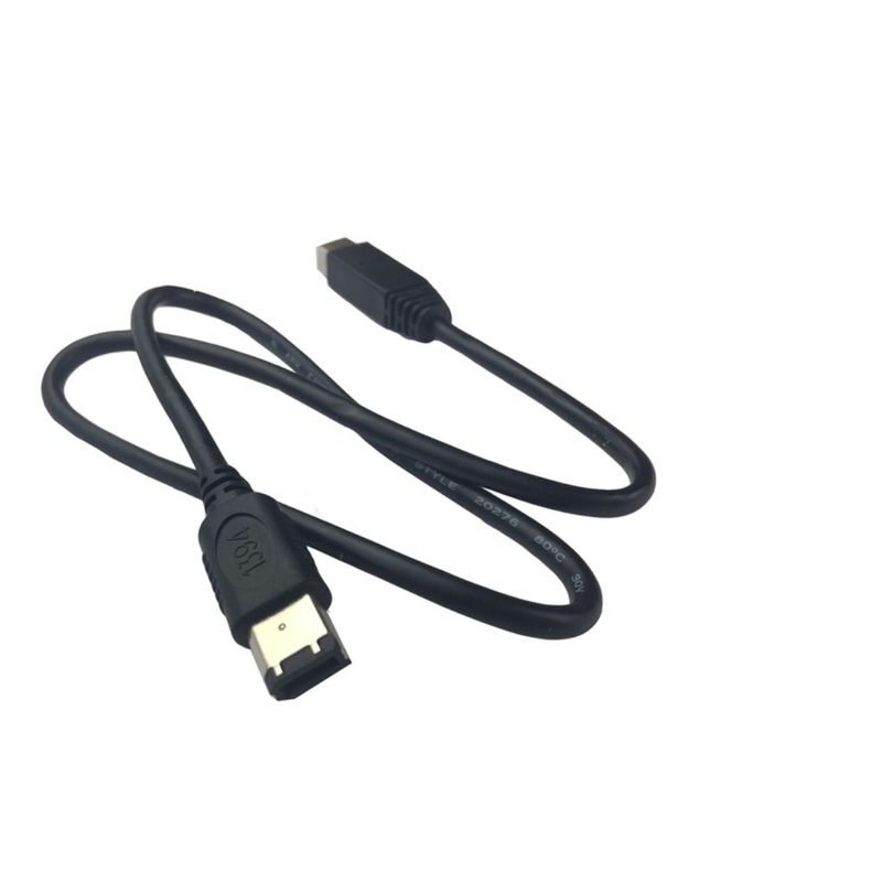 GENERICO - Cable Adaptador Firewire 800 400 1394b 9 A 6pin 70cm