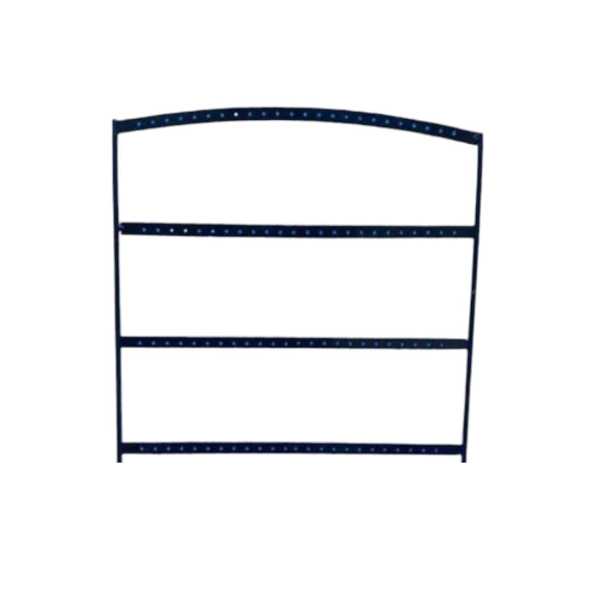 GENERICO - Exhibidor Metálico de 5 Niveles para Aretes y Accesorios Negro Gms