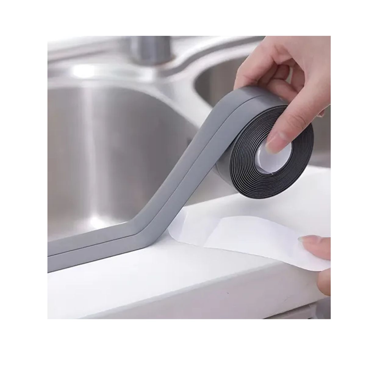 GENERICO - Cinta Selladora Para Cocina Y Baño Impermeable Adhesiva