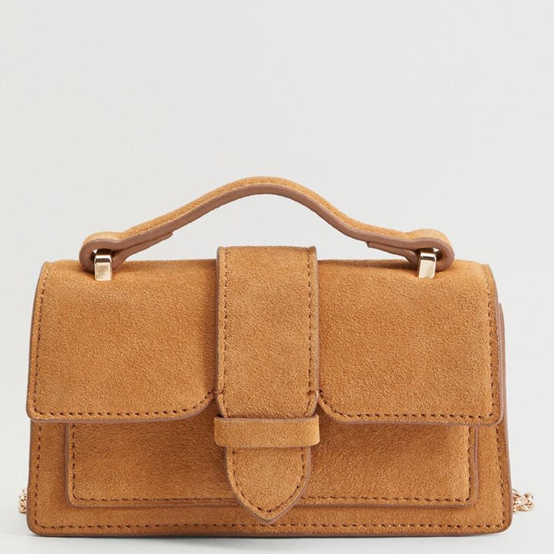 MANGO - Cartera Cuero Jacoba