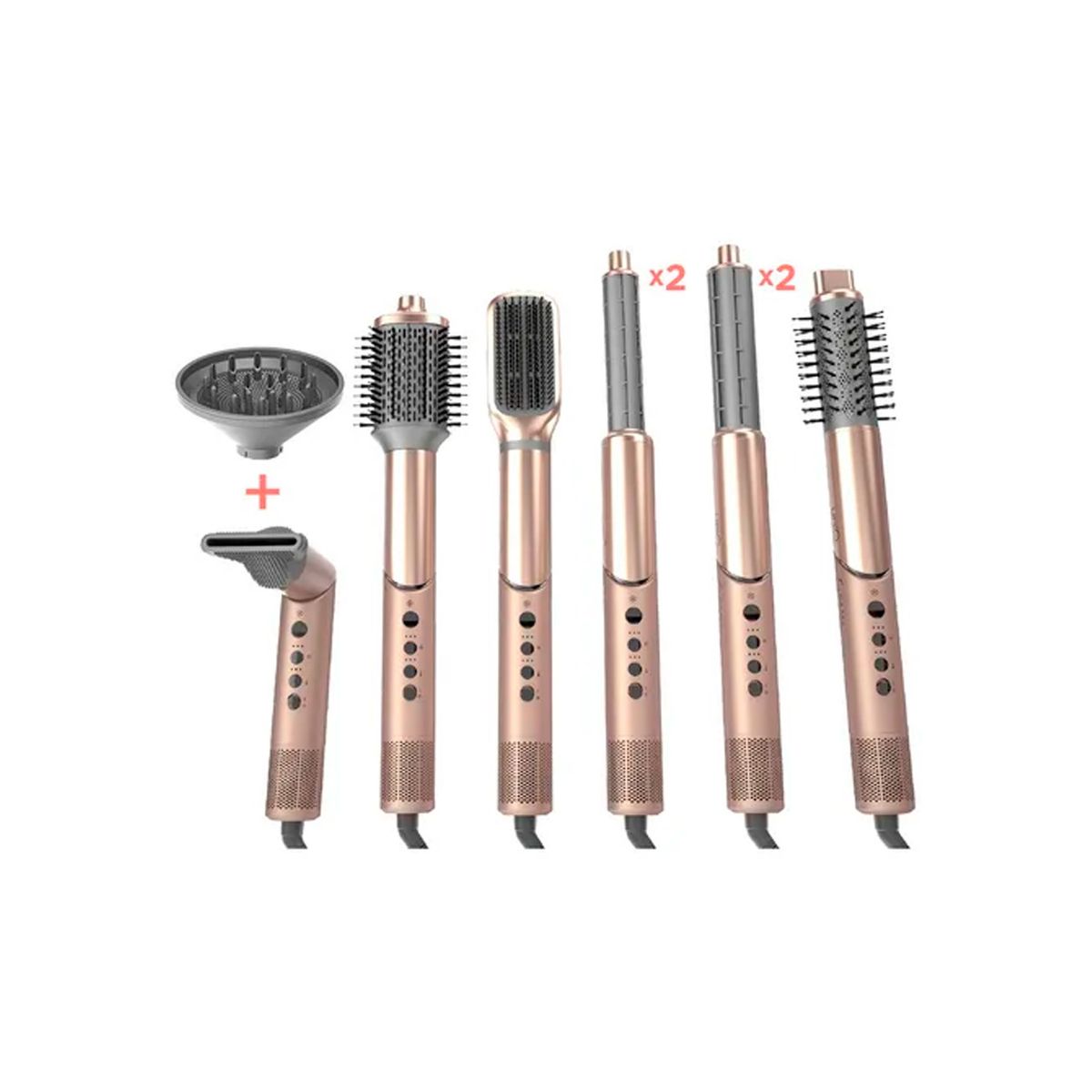 GAMA - Cepillo Secador Gama Multistyler UniQ Radiant 9 en 1