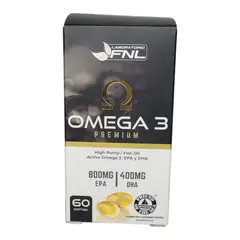 FNL - Omega 3 Premium DHA EPA Salud Colesterol Triglicéridos