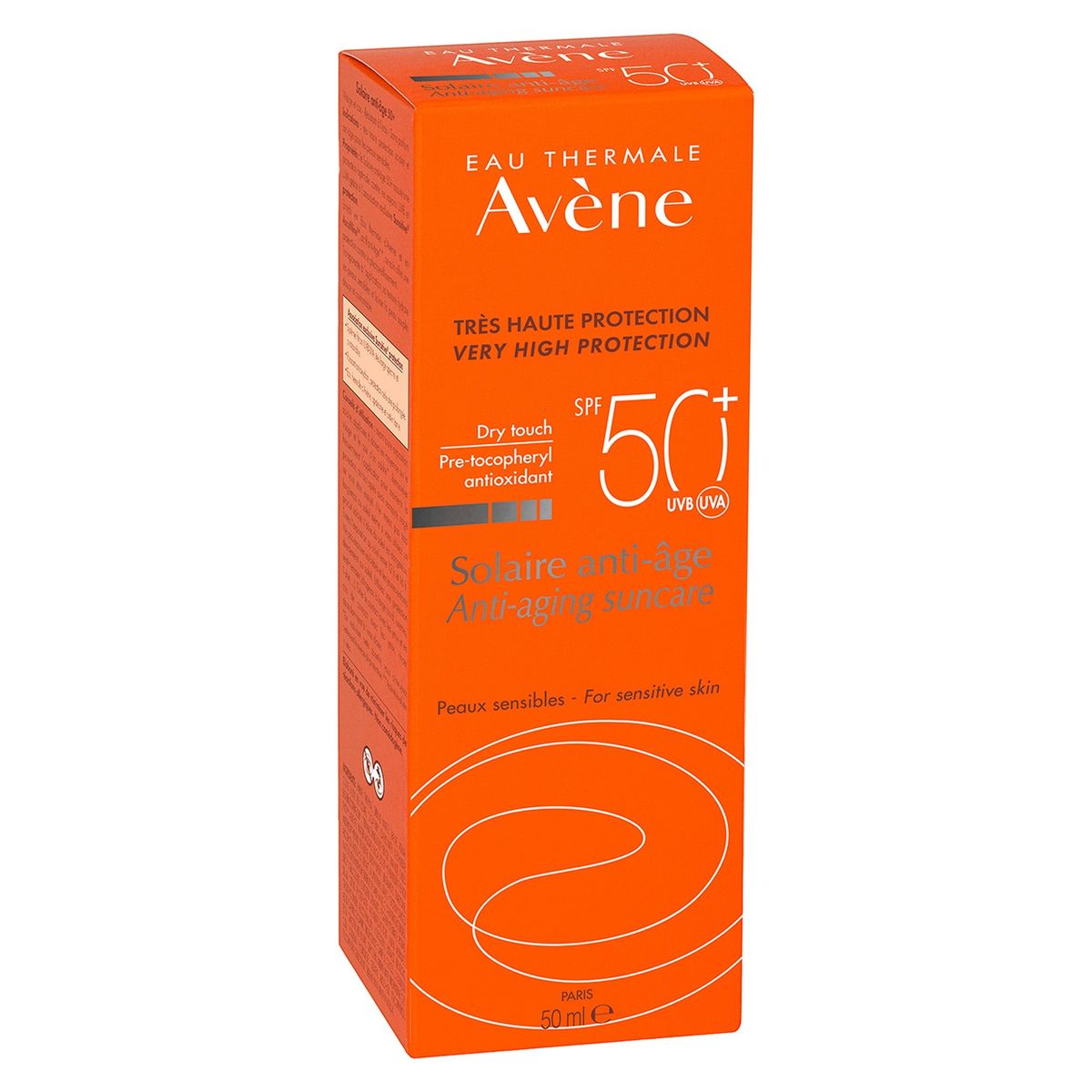AVENE - Protector Solar Facial Antiedad FPS 50+ 50 ml Avene