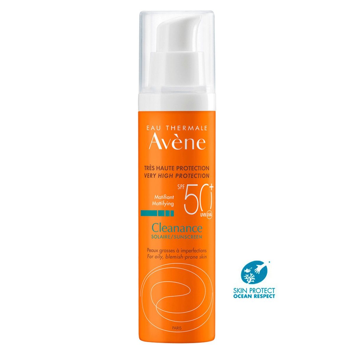 AVENE - Cleanance solar SPF 50+ sin color 50ml
