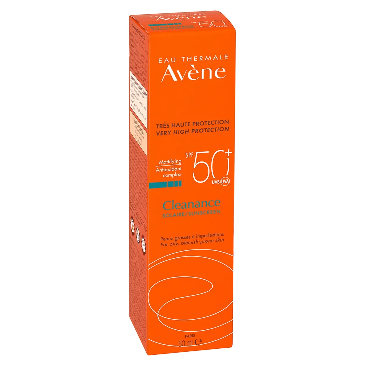 AVENE - Cleanance solar SPF 50+ sin color 50ml