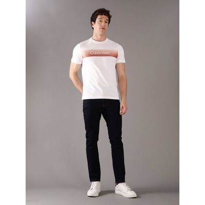 Imagen 2 del producto Polera Linear con Logo Blanco