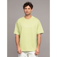 Polera Relaxed con Logo Verde