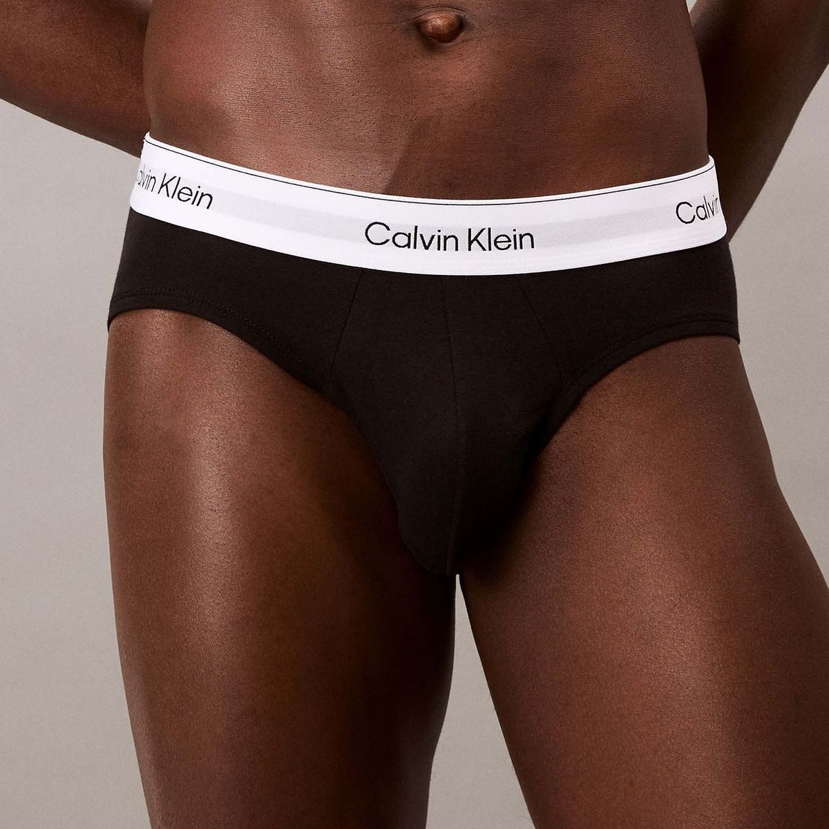 CALVIN KLEIN - Pack 3 Slips Icon Cotton Stretch Multicolor Calvin Klein