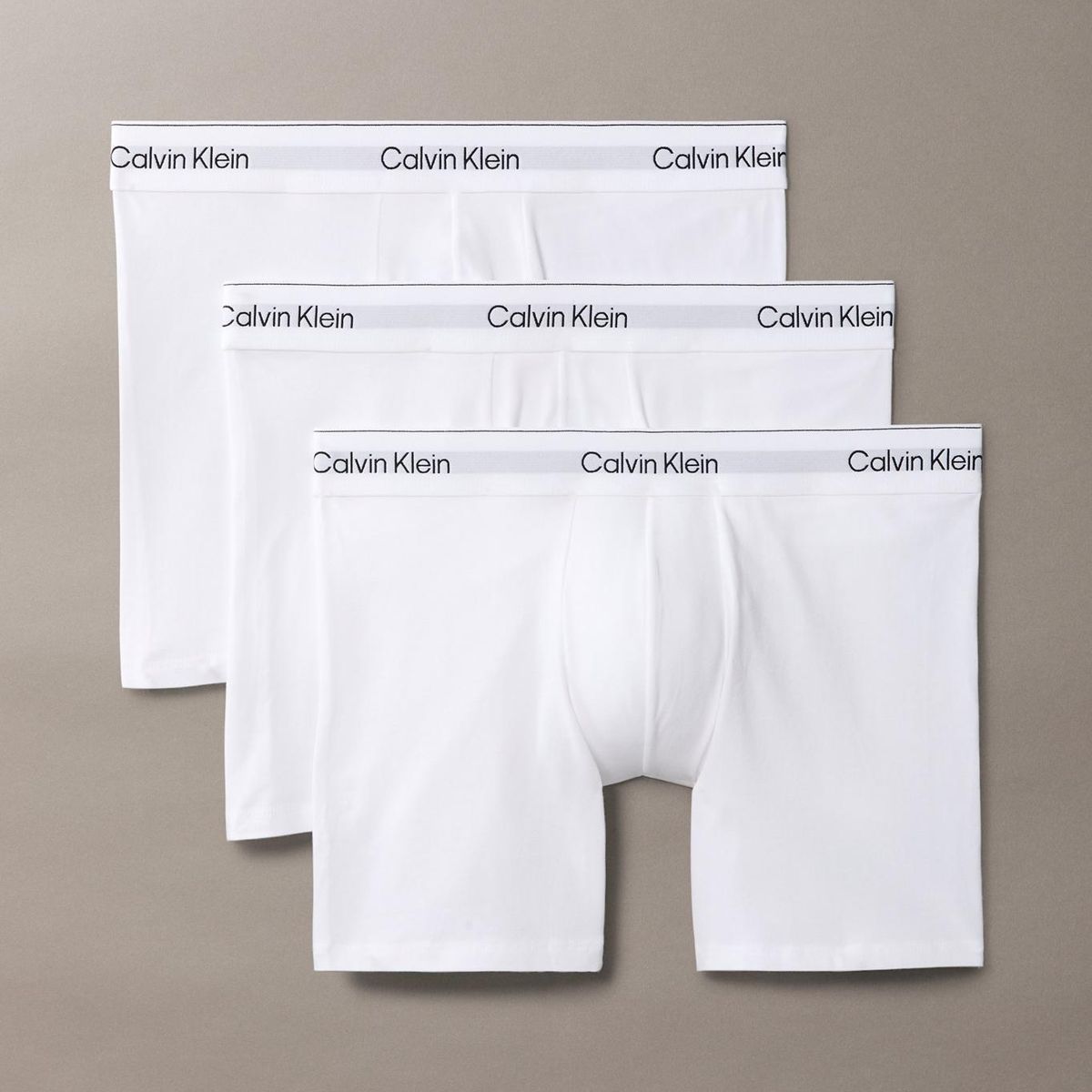 CALVIN KLEIN - Pack De 3 Bóxers Ajustados - Icon Cotton Stretch Blanco Calvin Klein