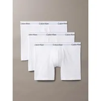 Pack De 3 Bóxers Ajustados - Icon Cotton Stretch Blanco