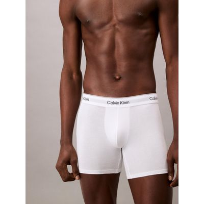 Imagen 2 del producto Pack De 3 Bóxers Ajustados - Icon Cotton Stretch Blanco