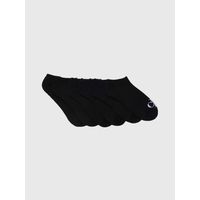 Pack de 6 Calcetines Monogramed Cushion Crew Negro