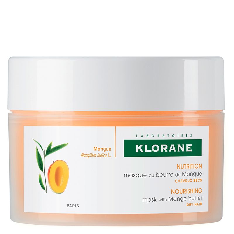 KLORANE - Mascarilla Reparadora con Manteca de Mango 150ml Klorane