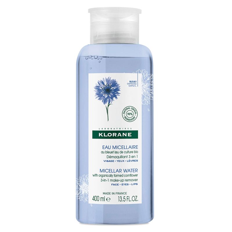 KLORANE - Agua Floral Desmaquillante 400ml Klorane