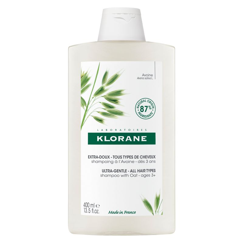 KLORANE - Shampoo Extra Suave a la Leche de Avena 400ml Klorane