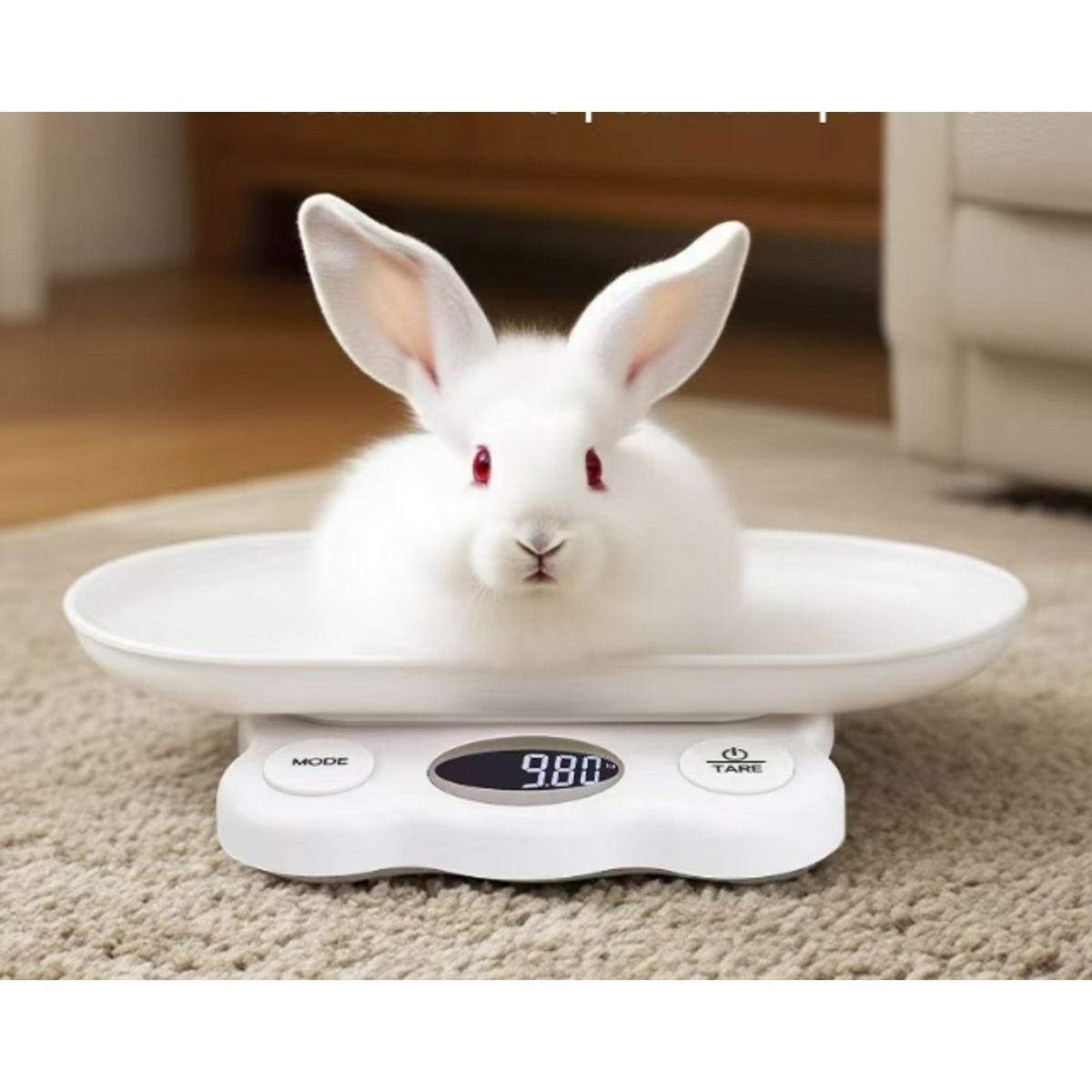 GENERICO - Balanza Bascula Digital Para Mascotas 10 Kg