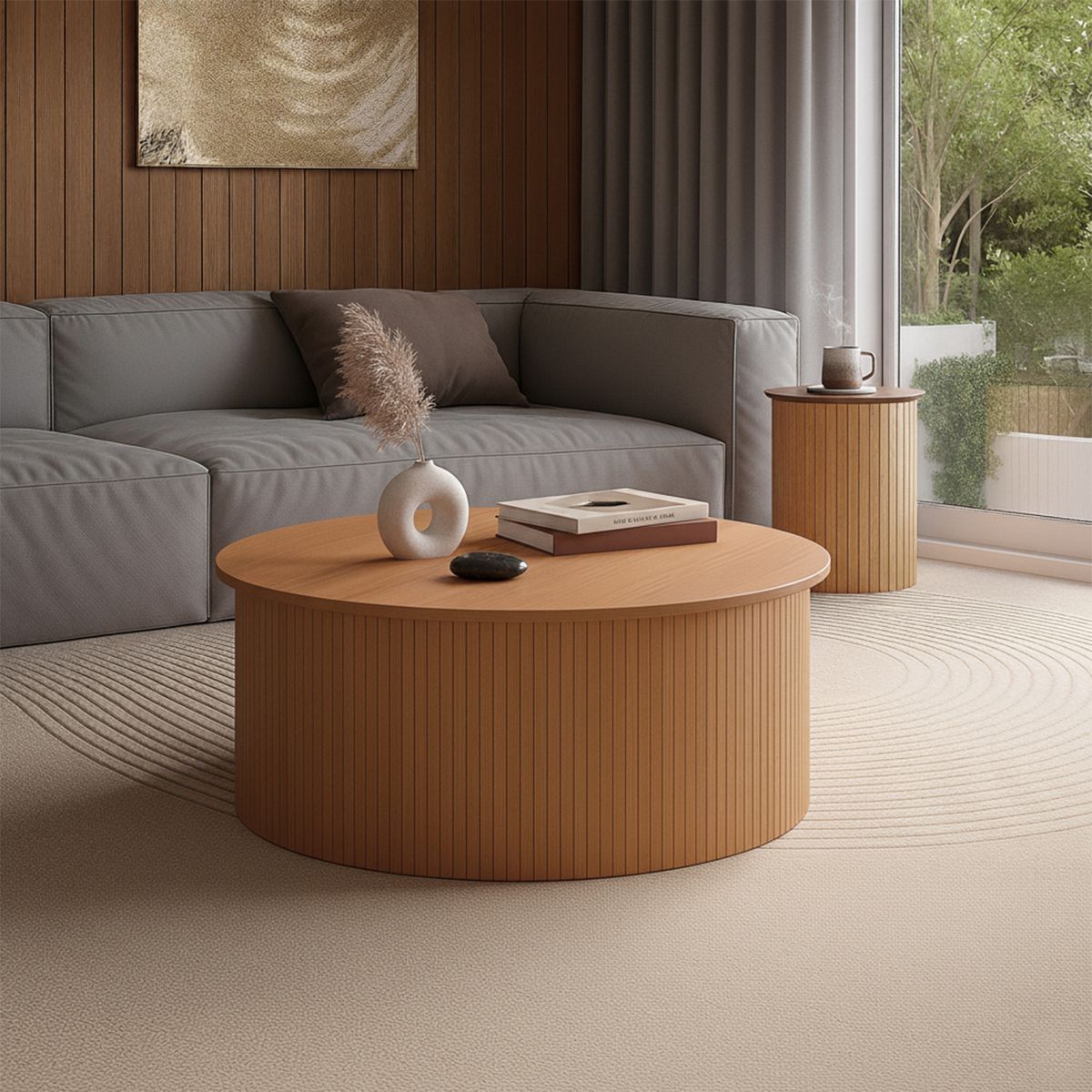 FORM DESIGN - Mesa de Centro Berlin Nogal Form