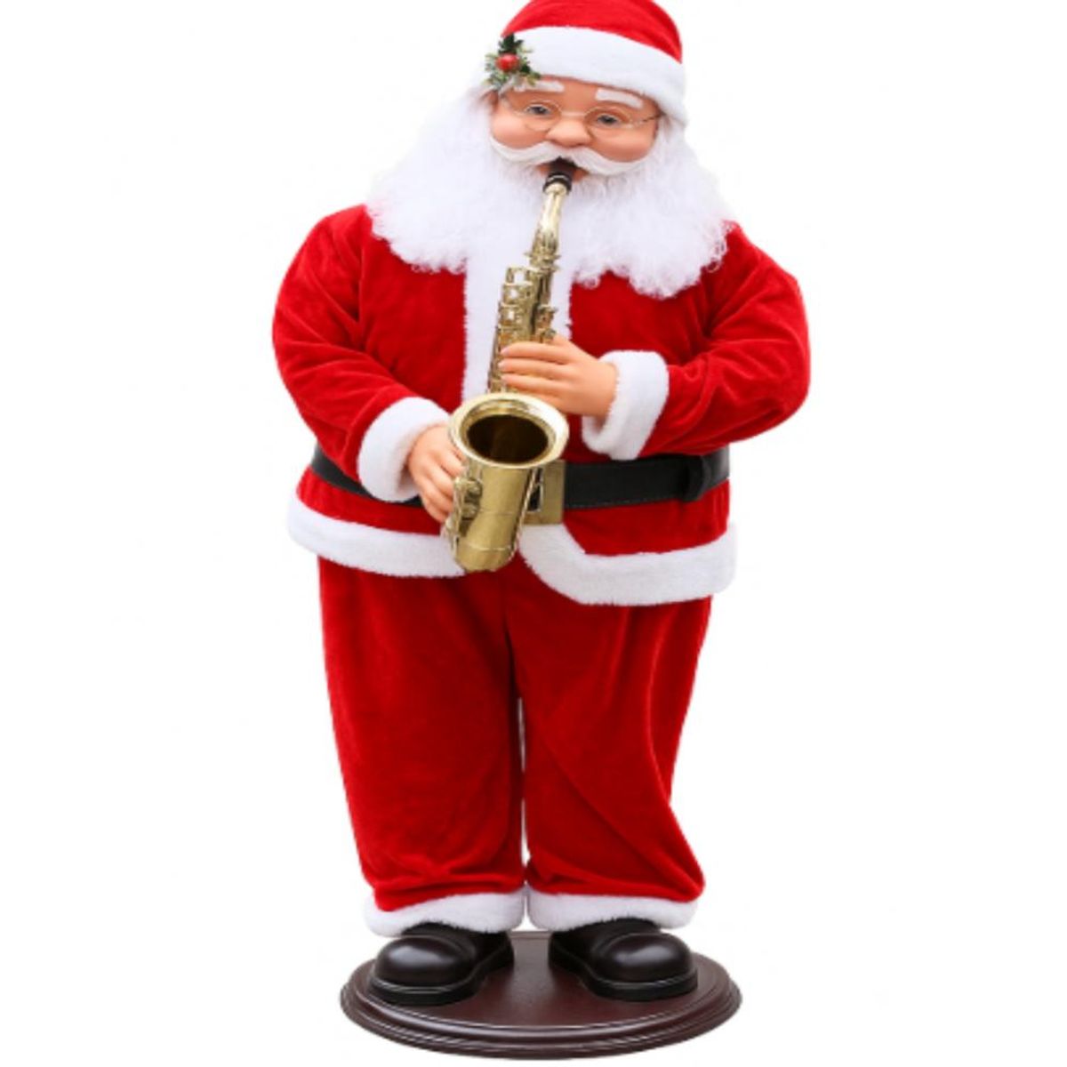 GENERICO - Viejo Páscuelo Saxofón 120cm Musical Sensor Infrarrojo y Voz