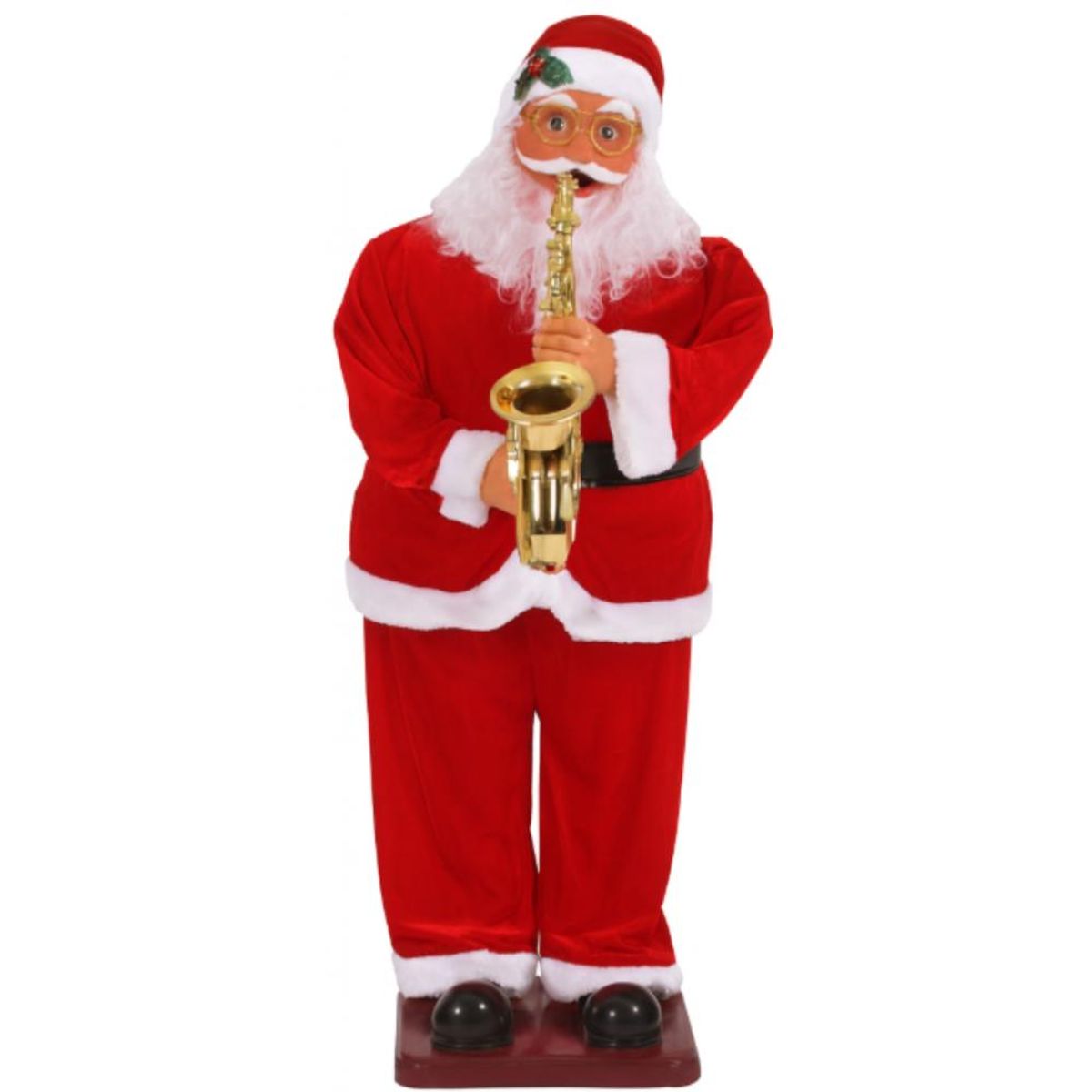 GENERICO - Viejo Páscuelo Saxofón 120cm Musical Sensor Infrarrojo y Voz