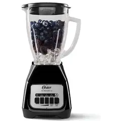 OSTER - Licuadora Oster® Blstkagbpb 2 Velocidades Y Vaso De Vidrio Negro