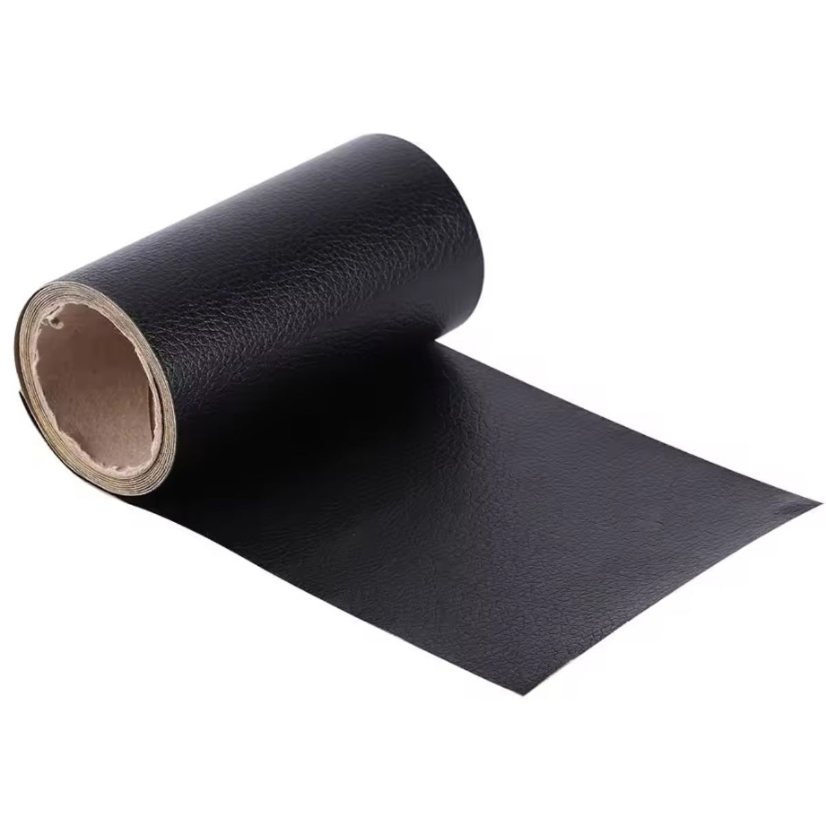 GENERICO - Cinta Parche Reparacion Sillon Sofa 137x10cm Cuero Sintetico Negro