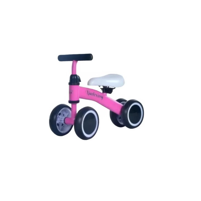 GENERICO - Bicicleta Mini Andador Aprendizaje Equilibrio Niños 4 Ruedas rojo
