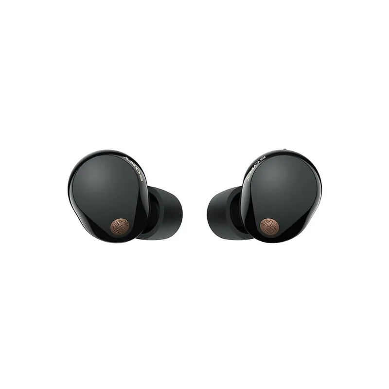 SONY - Auriculares inalámbricos cancelación ruido WF-1000XM5 negros+adaptador