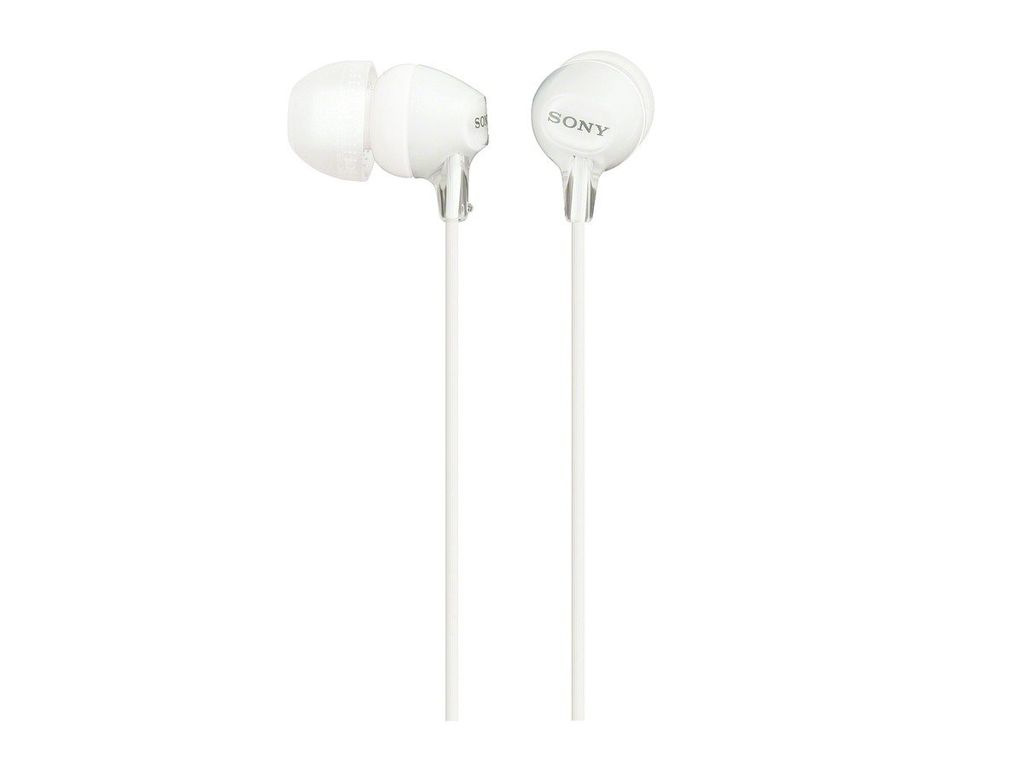 Audífonos in-ear MDREX15LP color blanco