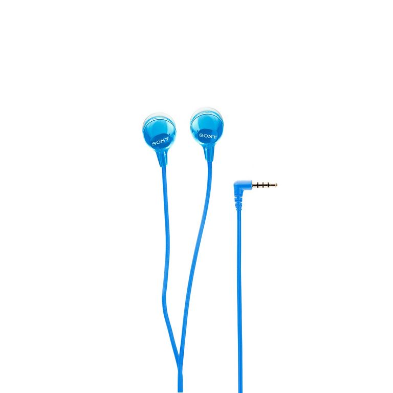 Audífonos in-ear con micrófono MDREX15AP color azul