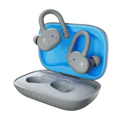 SKULLCANDY - Audífonos inalámbricos Push Active Bluetooth con estuche grisazul