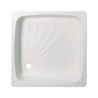 Receptáculo Ducha 70x70 Acero Esmaltado Blanco