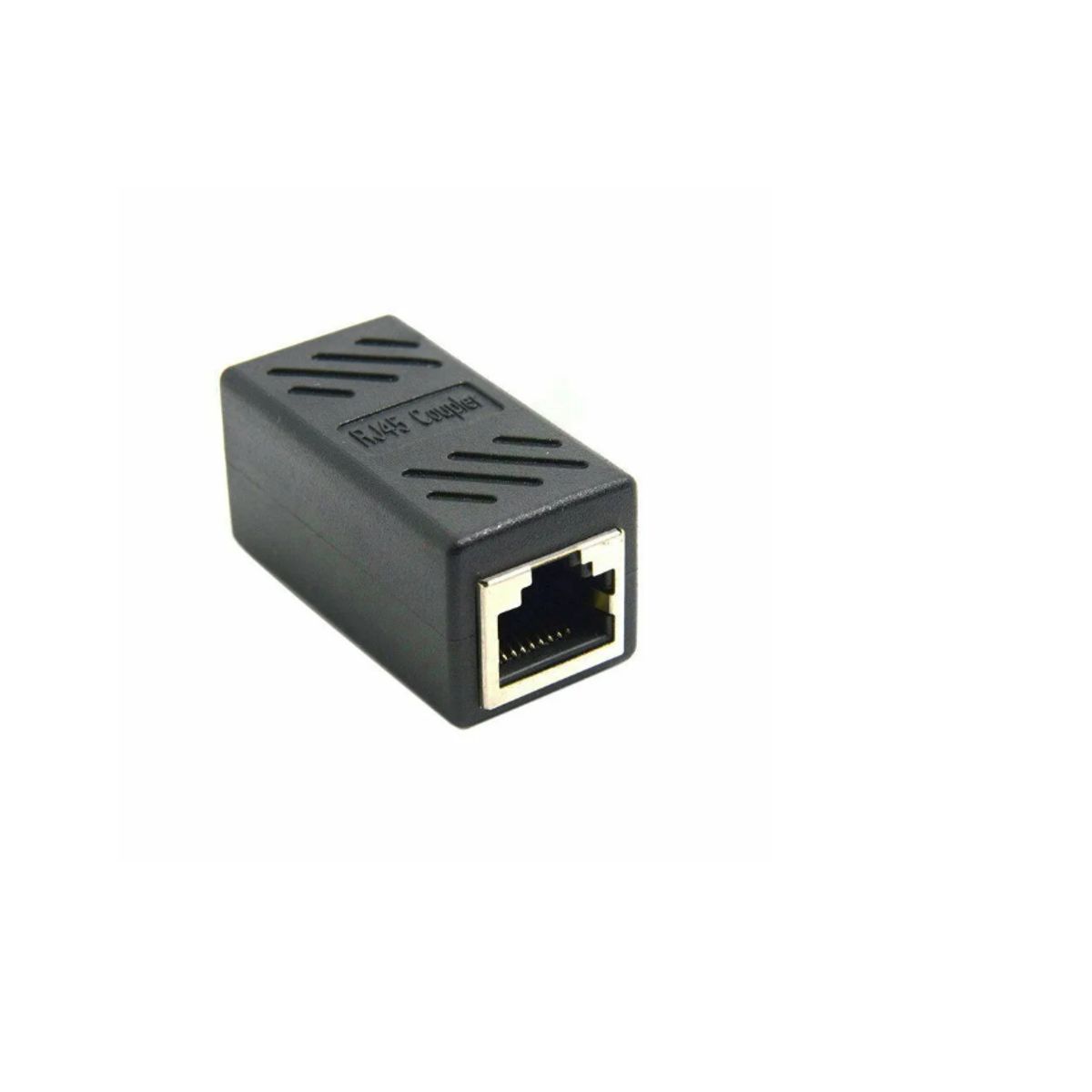 GENERICO - Conector Copla Linea Cat6 Rj45 Lan Acoplador Hembra 8p8c