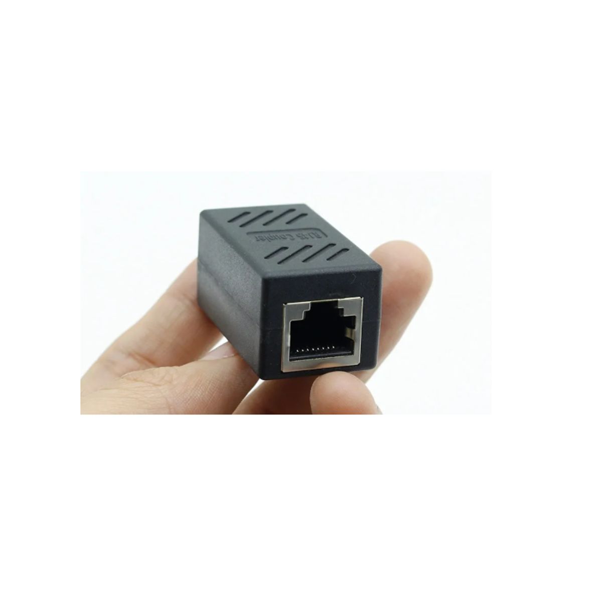 GENERICO - Conector Copla Linea Cat6 Rj45 Lan Acoplador Hembra 8p8c