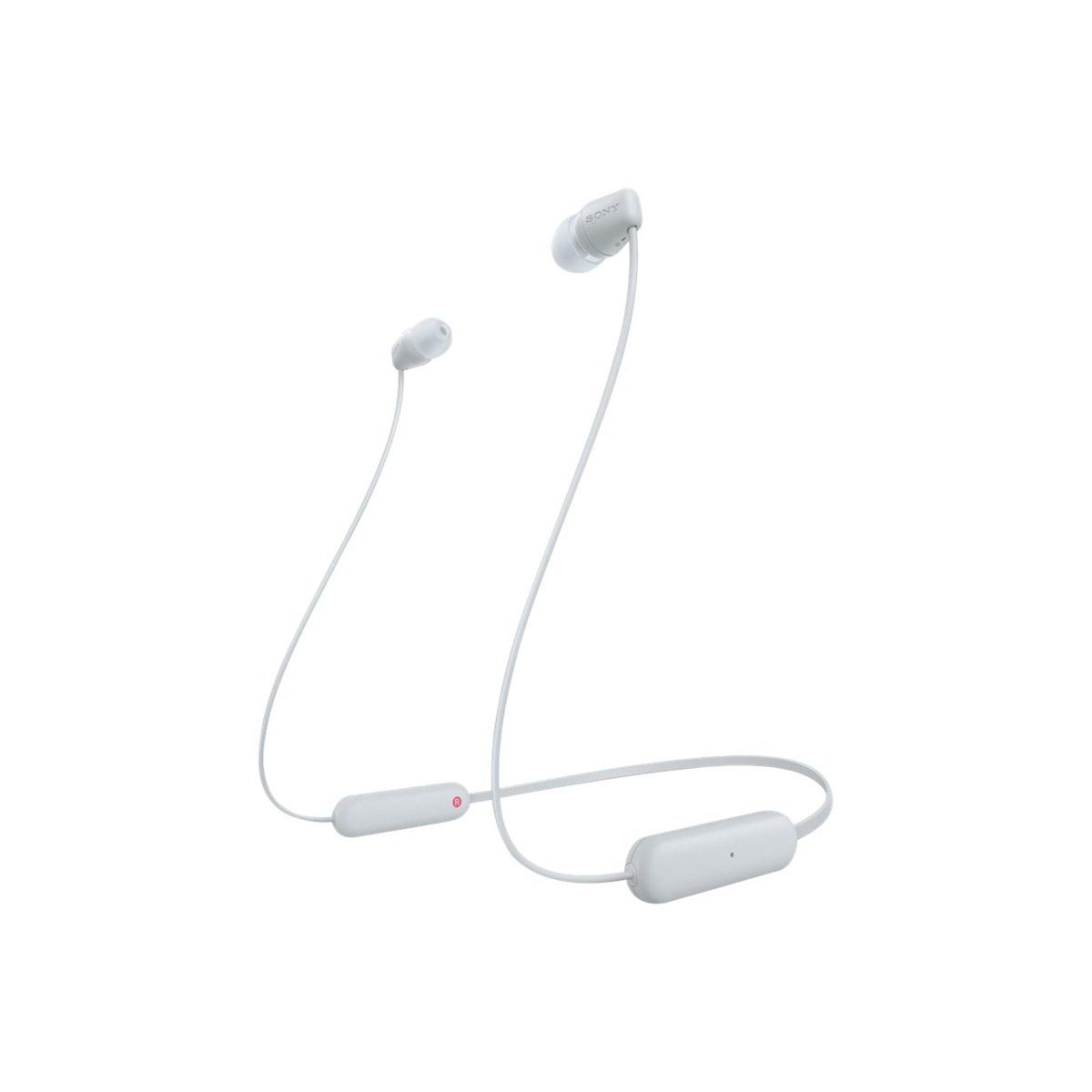 SONY - Audífonos tipo earbuds WI-C100 25hrs batería resistencia IPX4
