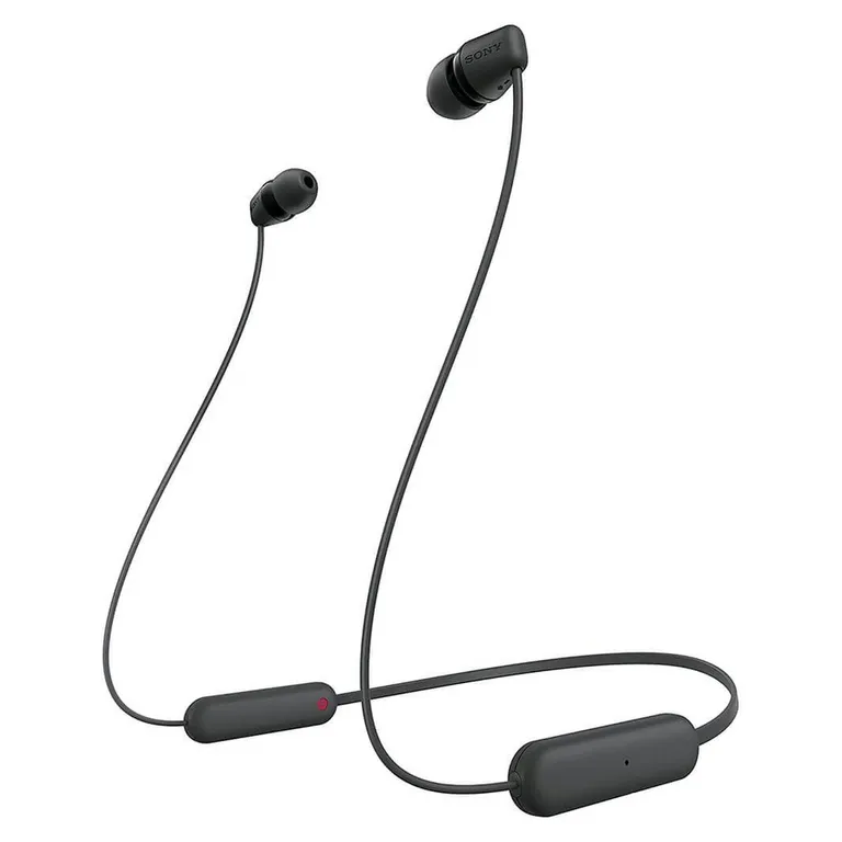 Audífonos Bluetooth in-ear WI-C100 con micrófono negros