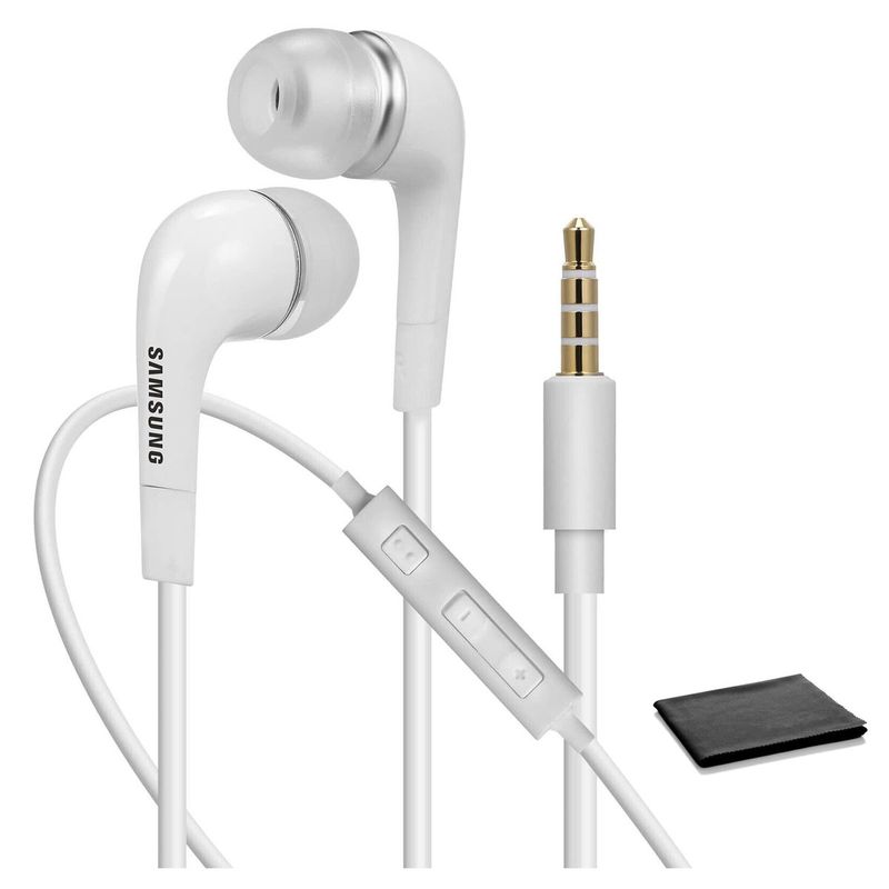 SAMSUNG - Audífonos estéreo con micrófono 35mm EHS64 blanco