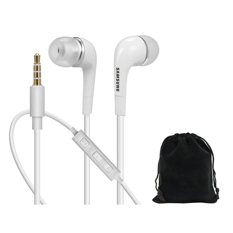 SAMSUNG - Audífonos estéreo 35mm con micrófono EHS64 blanco