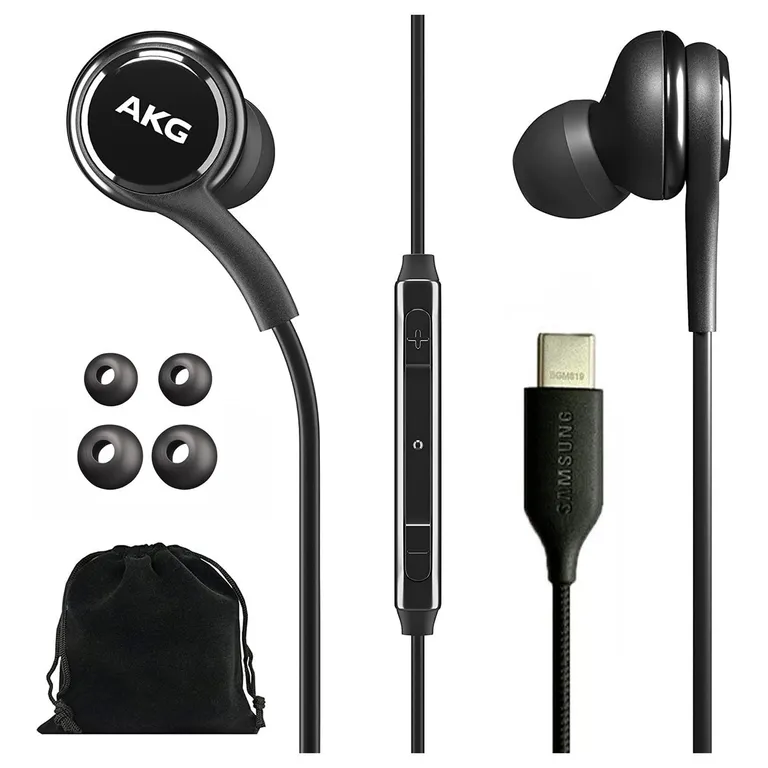 Audífonos in-ear USB-C con micrófono Galaxy S23 Ultra negro