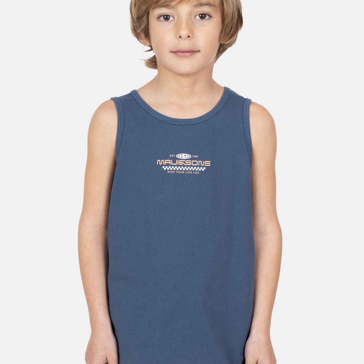 MAUI AND SONS - Polera SM Kaiki Azul Infantil Maui And Sons