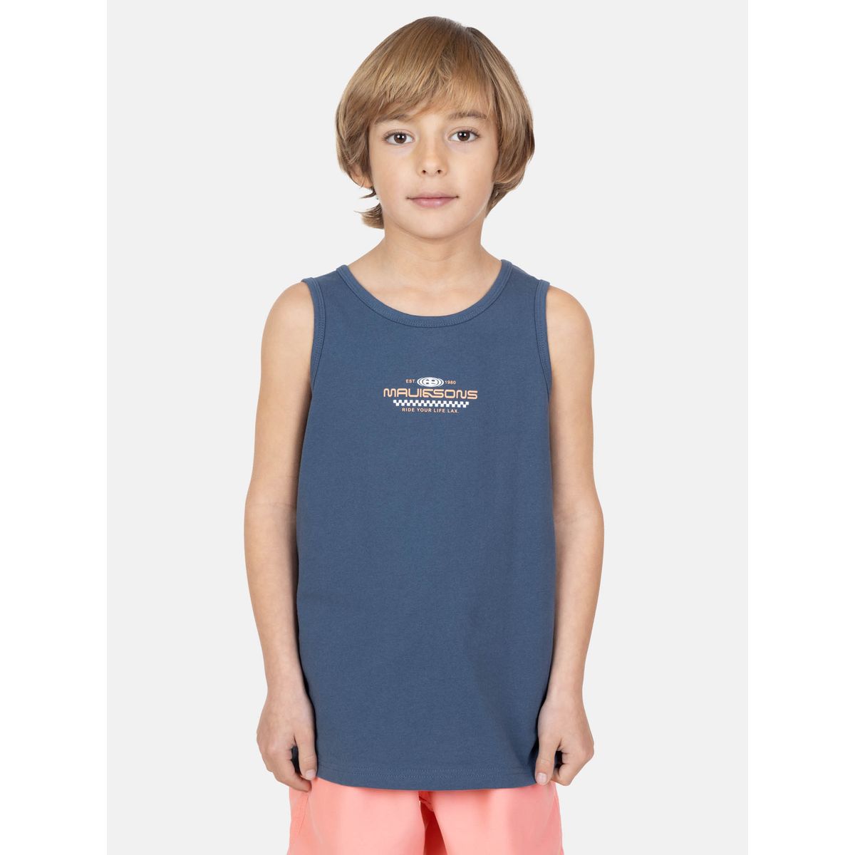 MAUI AND SONS - Polera SM Kaiki Azul Infantil Maui And Sons