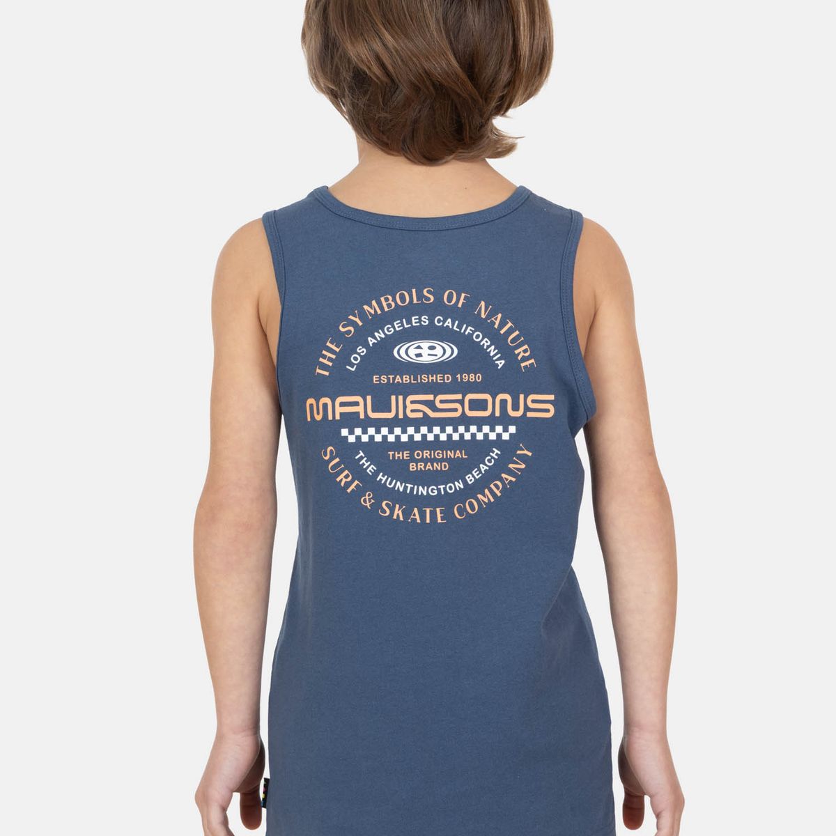 MAUI AND SONS - Polera SM Kaiki Azul Infantil Maui And Sons