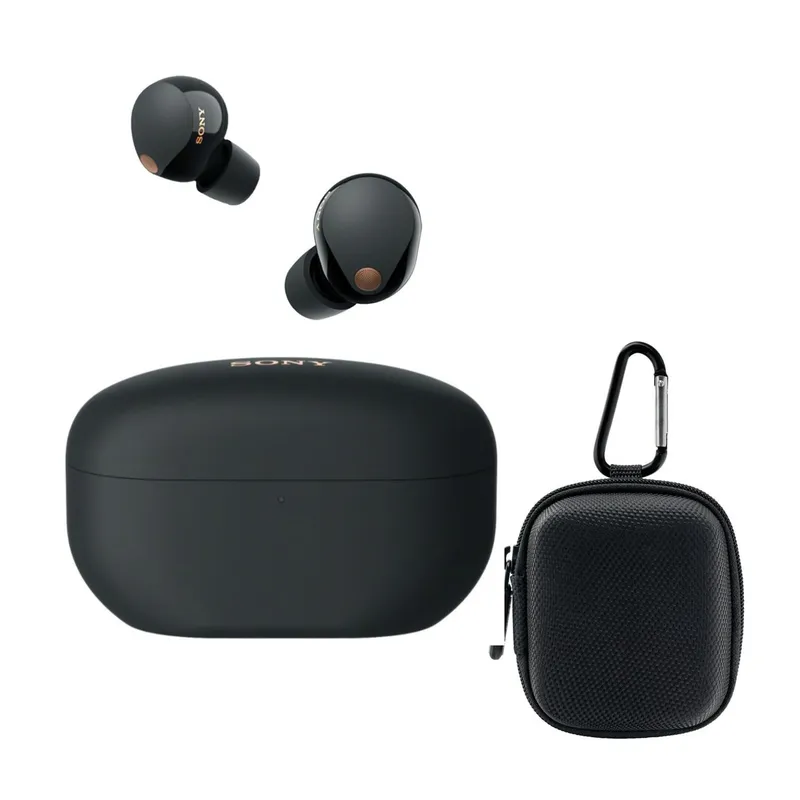 SONY - Audífonos inalámbricos cancelación ruido WF-1000XM5 negros