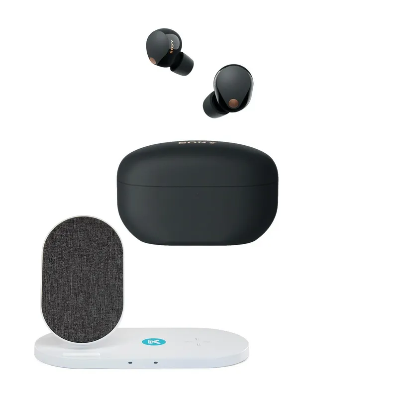 SONY - Audífonos inalámbricos cancelación ruido WF-1000XM5 con cargador