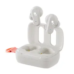 SKULLCANDY - Audífonos inalámbricos Dime 3 20 hr batería con micrófono Bone