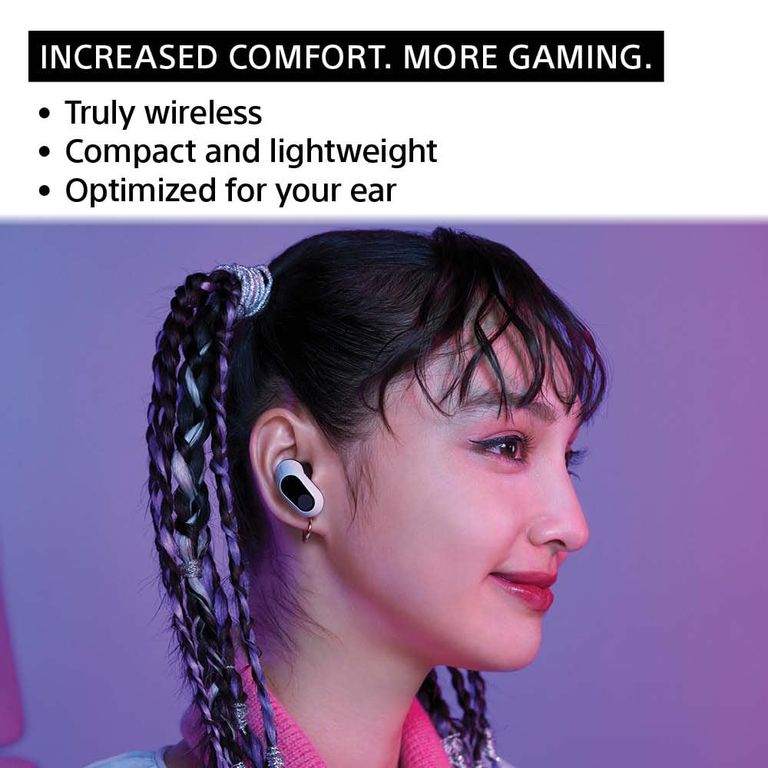 Audífonos gaming true wireless WF-G700N 24h batería negra