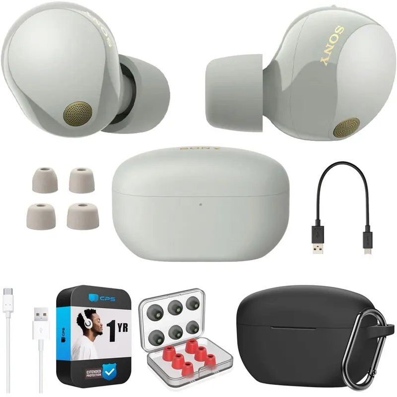 SONY - Audífonos inalámbricos WF-1000XM5 con estuche y garantía